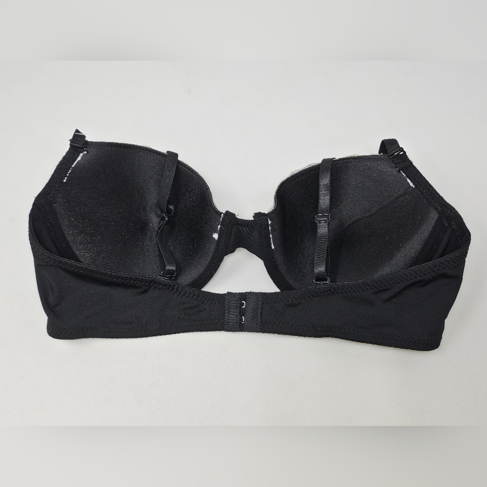 NWT Honeydew Black with Nude Lace Bra Sz.38C - Picture 2 of 2